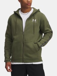 Худі Under Armour Icon Fleece FZ Taping Man зелене