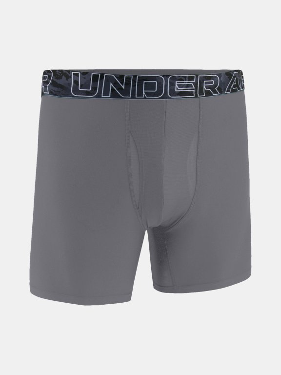 Труси Under Armour Perf Tech 6in Boxers (1шт) сірі