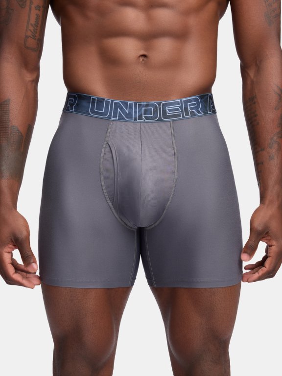 Труси Under Armour Perf Tech 6in Boxers (1шт) сірі
