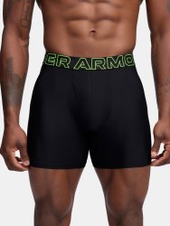 Труси Under Armour Perf Tech Mesh 6in Boxers (3шт) чорні