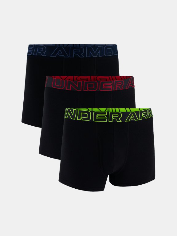 Труси Under Armour Perf Cotton 3in (3шт) чорні