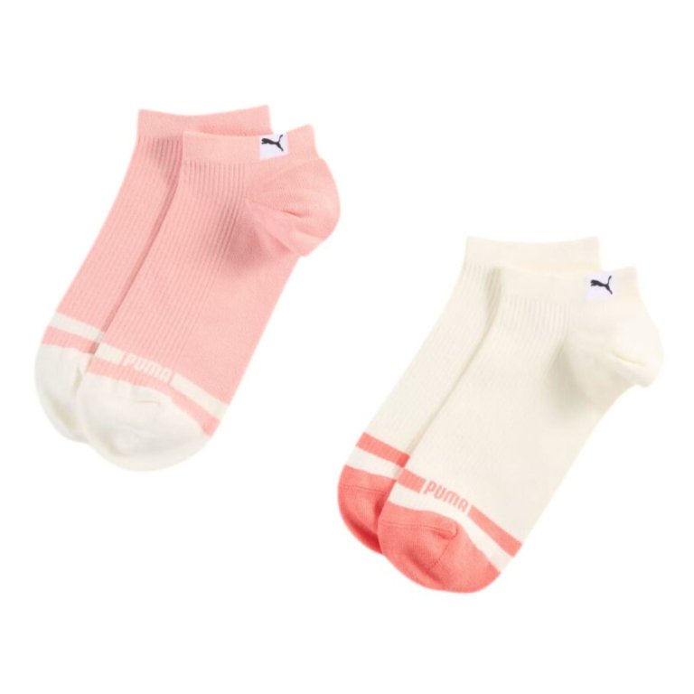 Шкарпетки Puma Heritage Toe Toe 2 Pack W - біло/рожеві