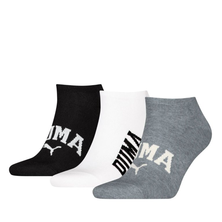 Шкарпетки Puma 3 Pack - сіро/біло/чорні