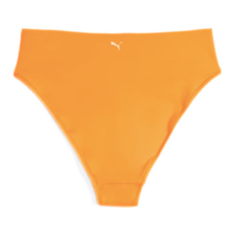 Plavky Puma High Waist Brief W - oranžová