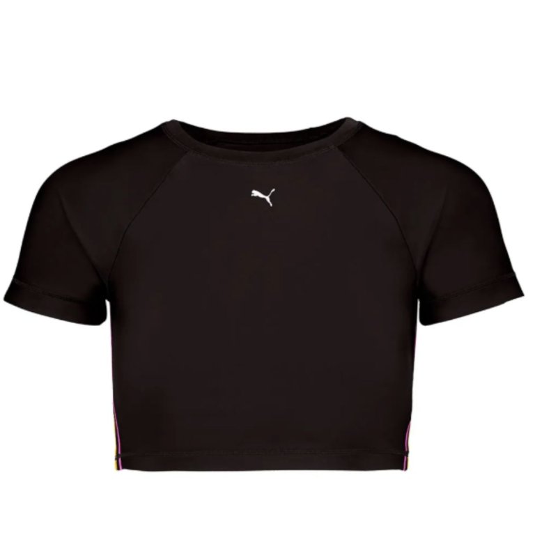 Plavky Puma Short SL Crop Top W - černá