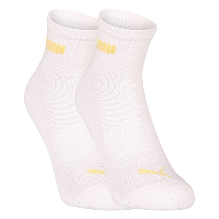 Шкарпетки Puma New Generation Cushioned Qua 3 pack - білі