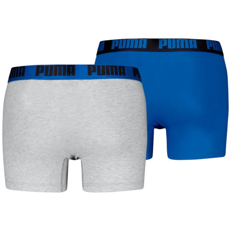 Боксерки Puma Everyday Basic Boxer 2 Pack M - синьо/сірі