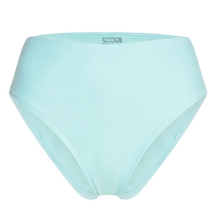 Plavky Puma High Waist Brief W - zelená