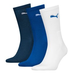 Шкарпетки Puma Crew Sock 3 Pack M - синьо/білий