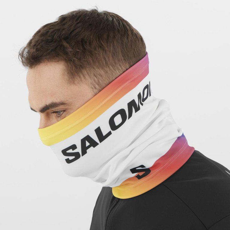 Баф Salomon Club Line XC Tube Neckwarmer - білий