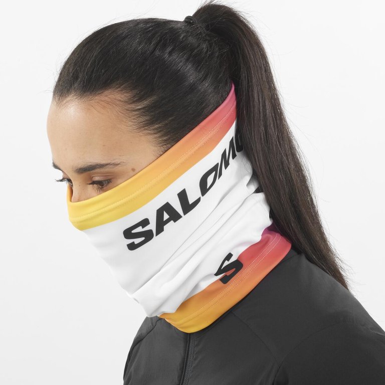 Баф Salomon Club Line XC Tube Neckwarmer - білий
