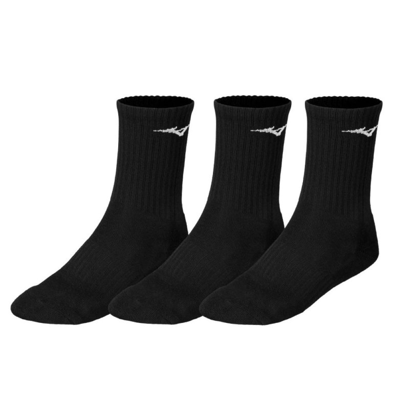 Шкарпетки Mizuno Training 3 Pack - чорні