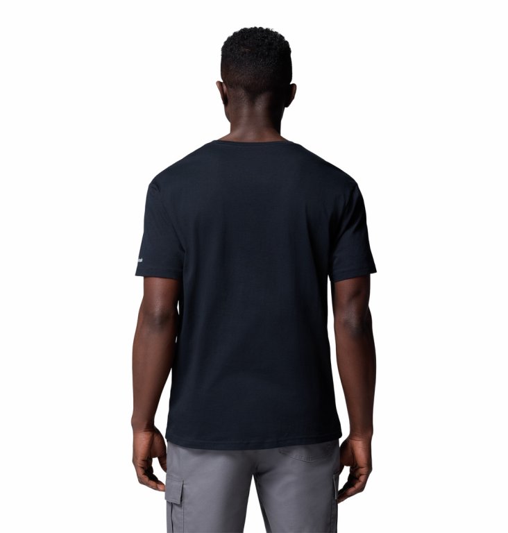 Футболка Columbia Path Lake™ Graphic Tee II - чорна
