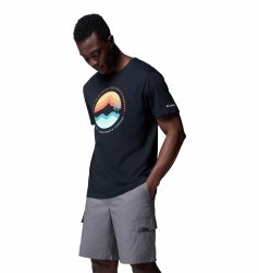 Футболка Columbia Path Lake™ Graphic Tee II - чорна