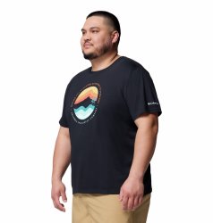 Футболка Columbia Path Lake™ Graphic Tee II M (великий розмір) - чорна