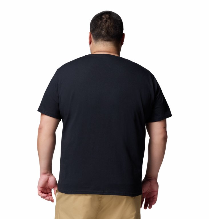 Футболка Columbia Path Lake™ Graphic Tee II M (великий розмір) - чорна