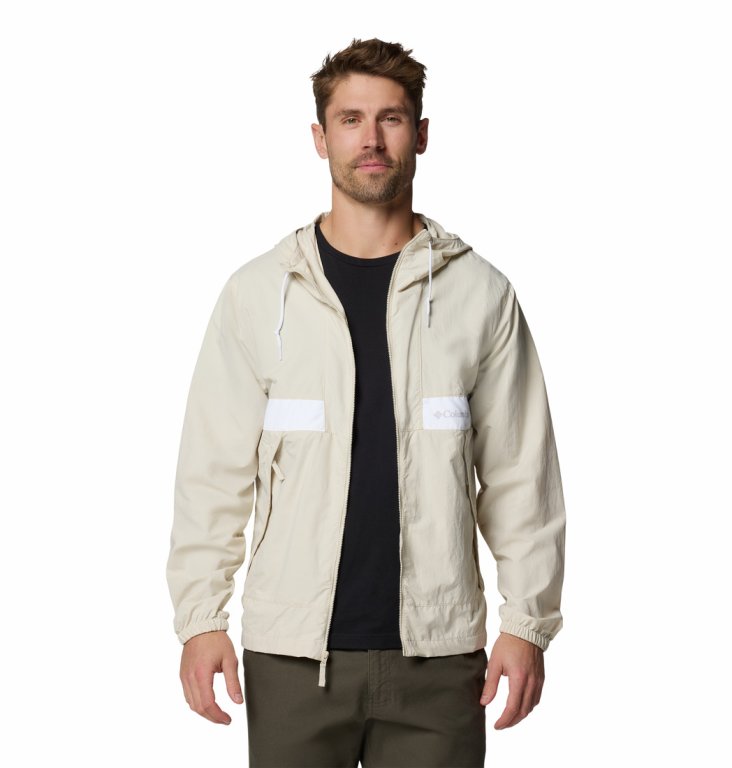 Вітрівка Columbia Spire Valley™ Hooded Windbreaker M - бежево/біла