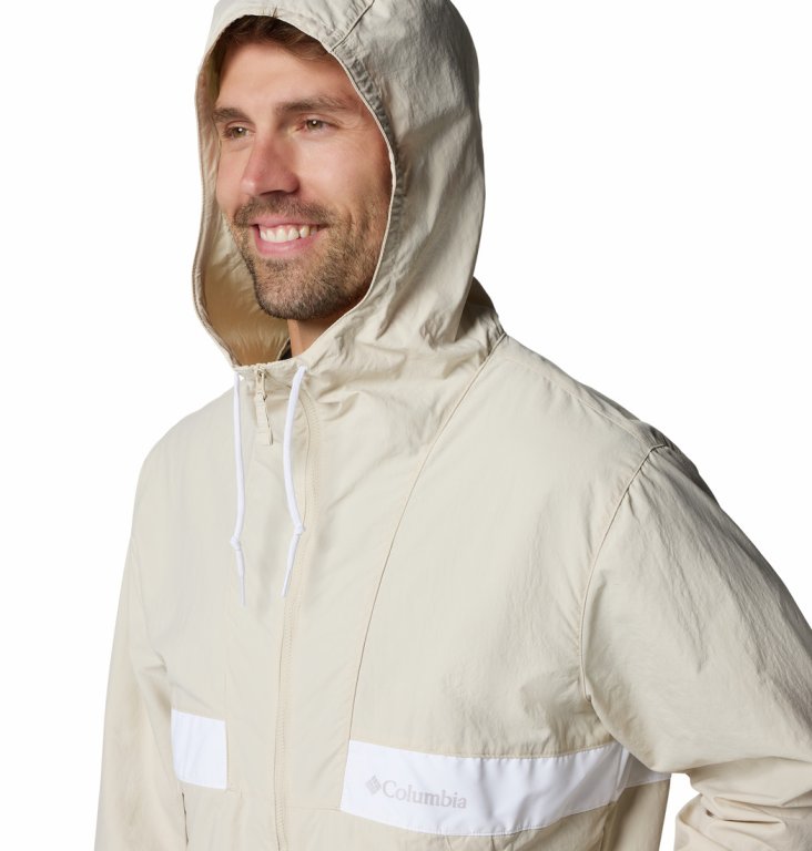 Вітрівка Columbia Spire Valley™ Hooded Windbreaker M - бежево/біла