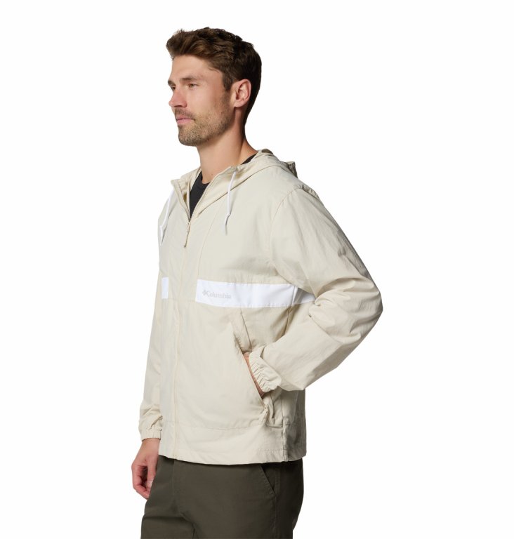 Вітрівка Columbia Spire Valley™ Hooded Windbreaker M - бежево/біла