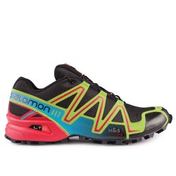 Obuv Salomon Speedcross 3 M - černá/zelená/červená/modrá