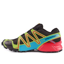 Obuv Salomon Speedcross 3 M - černá/zelená/červená/modrá