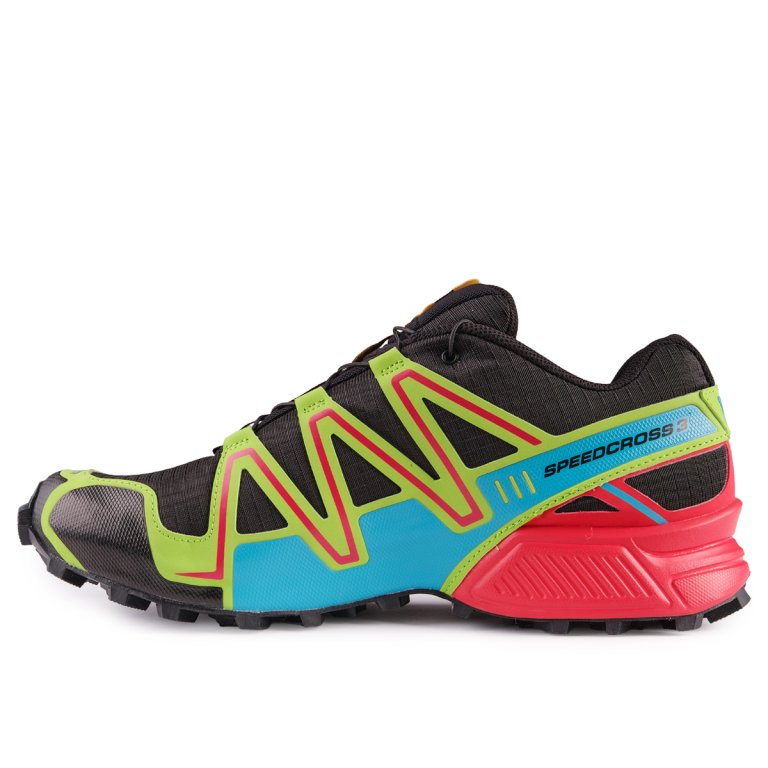 Obuv Salomon Speedcross 3 M - černá/zelená/červená/modrá