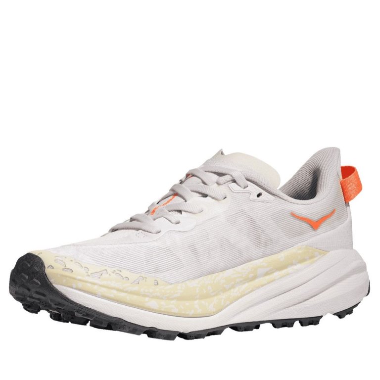 Кросівки Hoka Speedgoat 6 W - біло/помаранчеві