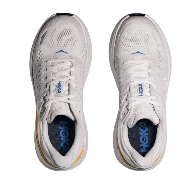 Кросівки Hoka Bondi 9 M - біло/жовті