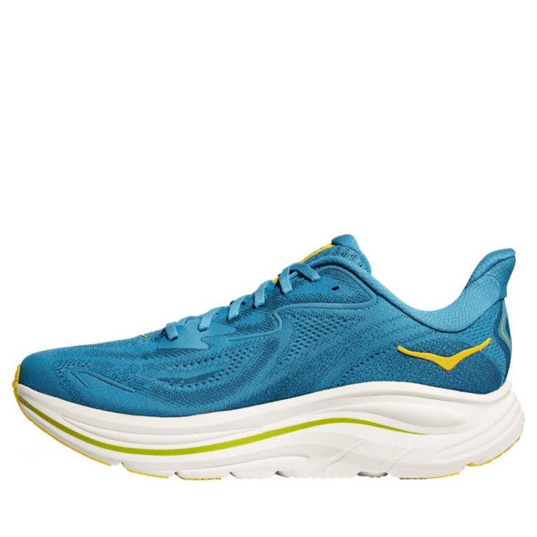 Кросівки Hoka Clifton 10 M - синьо/жовто
