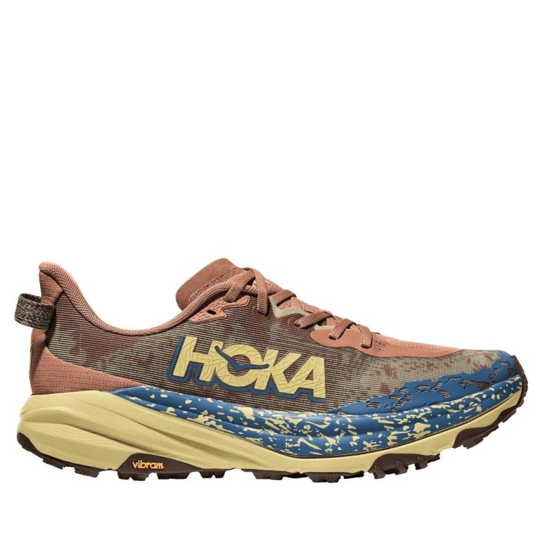 Кросівки Hoka Speedgoat 6 M - синьо/помаранчеві