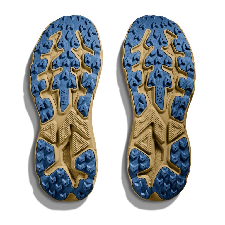 Кросівки Hoka Challenger 8 Wide M - коричнево/жовті