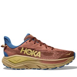 Кросівки Hoka Challenger 8 Wide M - коричнево/жовті
