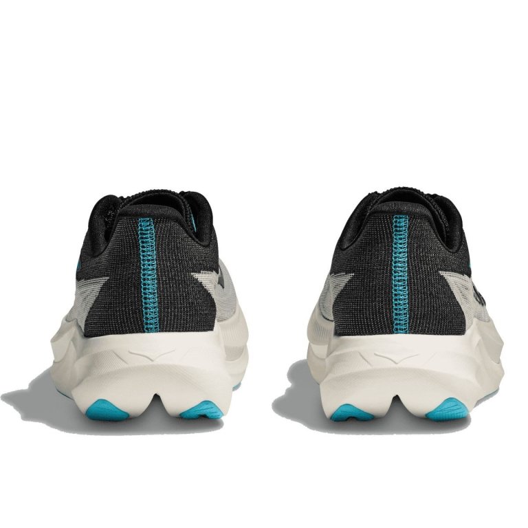Кросівки Hoka Rocket X 3 - сіро/чорно/сині
