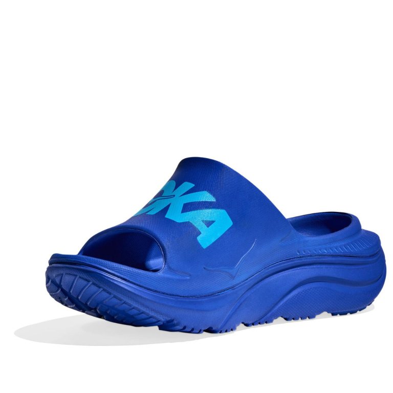 Шльопанці Hoka Ora Athletic Slide - сині