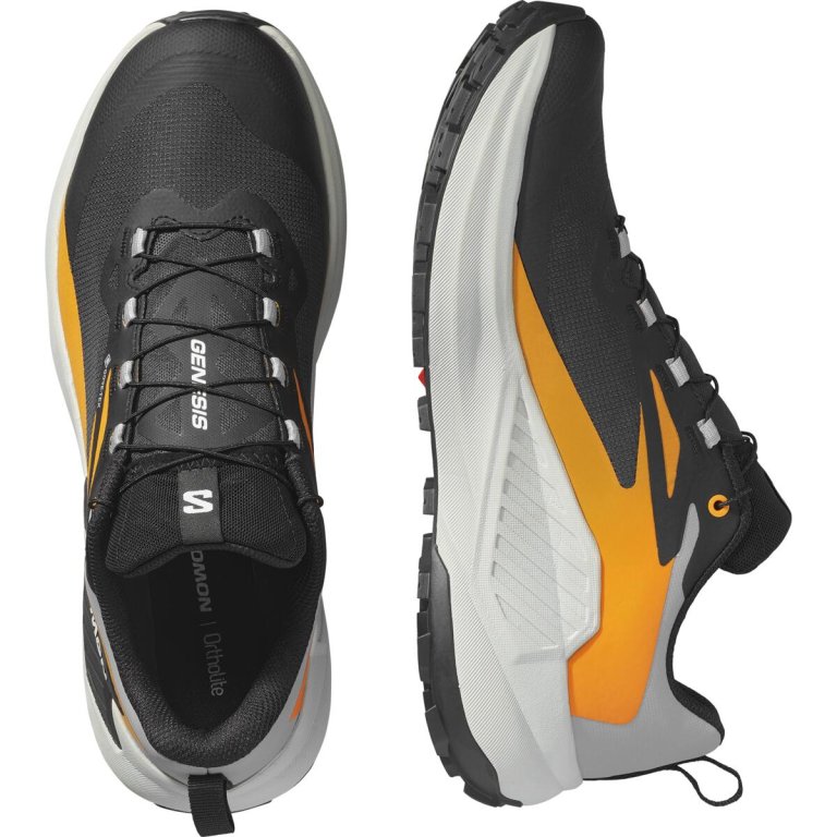 Кросівки Salomon Genesis GTX M - чорно/оранжево/сірі
