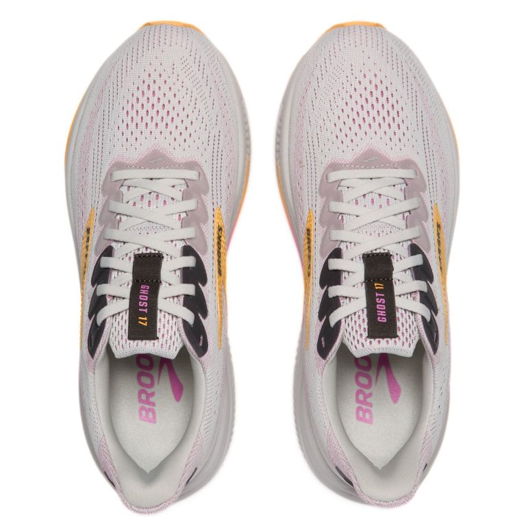Brooks Ghost 17 W - сіро/помаранчево/рожеві
