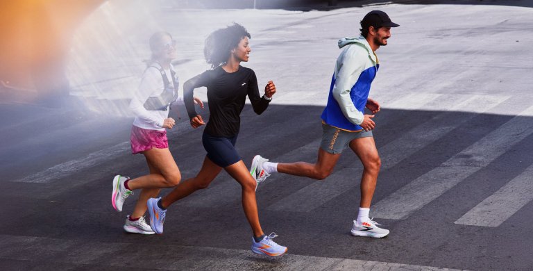Brooks Ghost 17 W - сіро/помаранчево/рожеві
