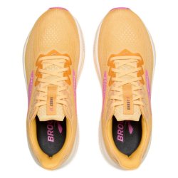 Кросівки Brooks Ghost 17 W - помаранчево/сіро/рожеві