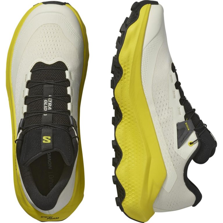 Кросівки Salomon Ultra Glide 3 M - біло/жовто/чорні