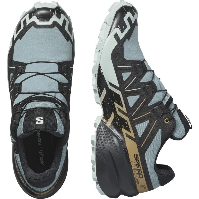 Кросівки Salomon Speedcross 6 GTX M - синьо/чорно/коричневі