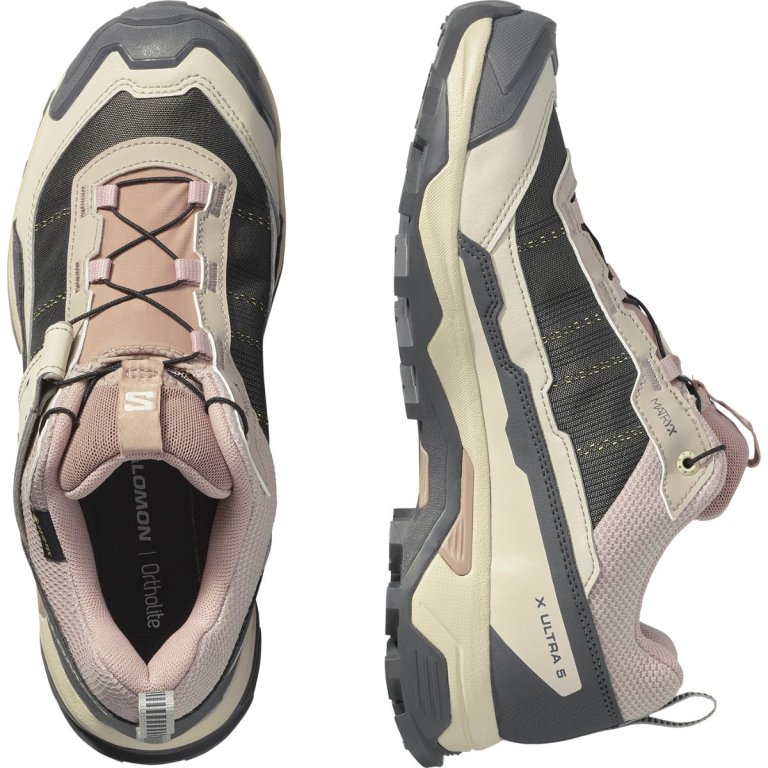 Взуття Salomon X Ultra 5 GTX W - сіро/рожеве