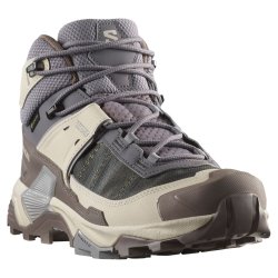Взуття Salomon X Ultra 5 Mid GTX W - сіро/рожеві