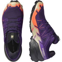 Кросівки Salomon Speedcross 6 GTX M - фіолетово/помаранчево/чорні