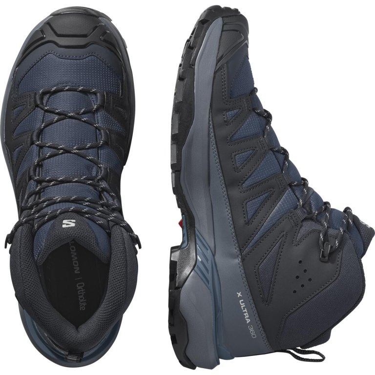 Взуття Salomon X Ultra 360 Mid GTX M - синє/чорне