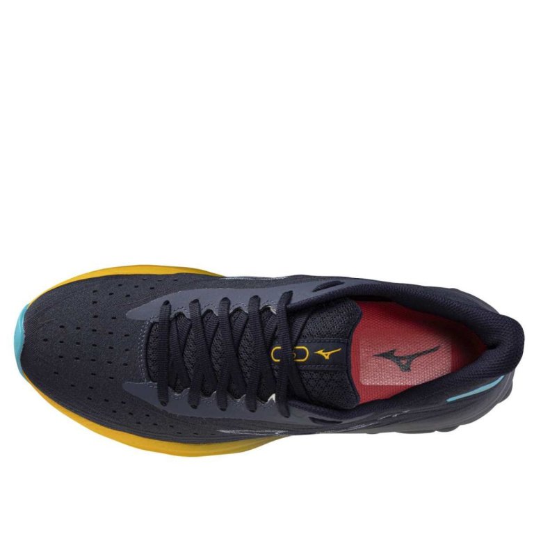 Кросівки Mizuno Wave Skyrise 6 M - сіро/жовті