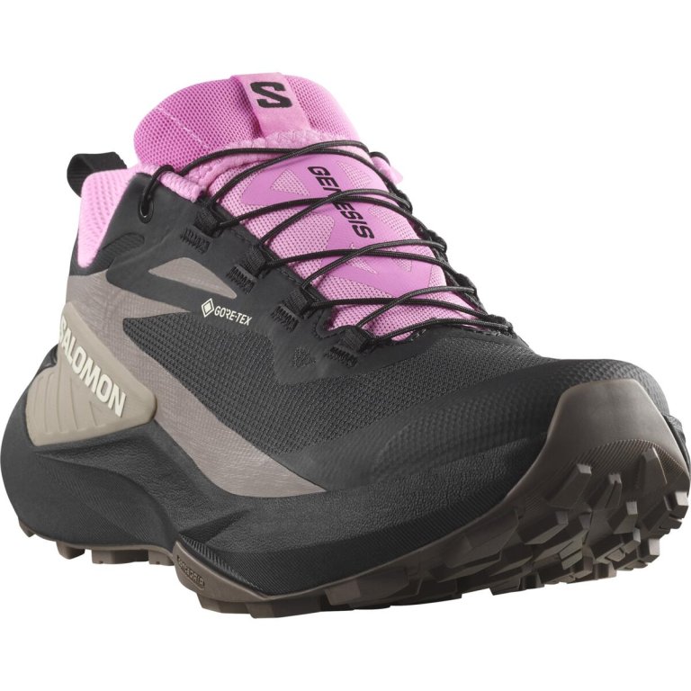 Кросівки Salomon Genesis GTX W - чорно/сіро/рожеві