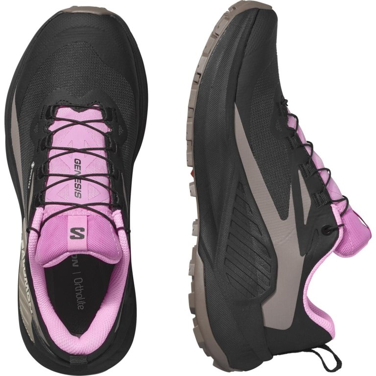 Кросівки Salomon Genesis GTX W - чорно/сіро/рожеві