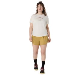 Футболка Asics Fujitrail Logo SS Top W - бежева