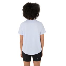 Футболка Asics Fujitrail Logo SS Top W - синя