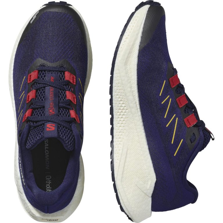 Кросівки Salomon Aero Blaze 3 Grvl W - синьо/червоні